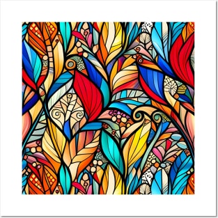 Stained Glass Beauty Posters and Art